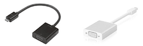 Examples of external output cable accessories