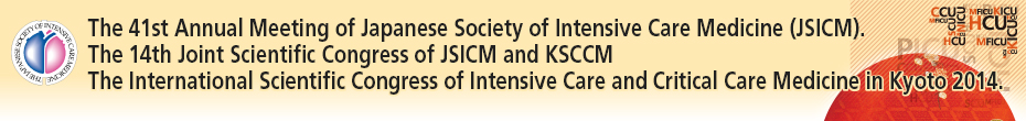 The 41st Annual Meeting of Japanese Society of Intensive Care Medicine (JSICM)