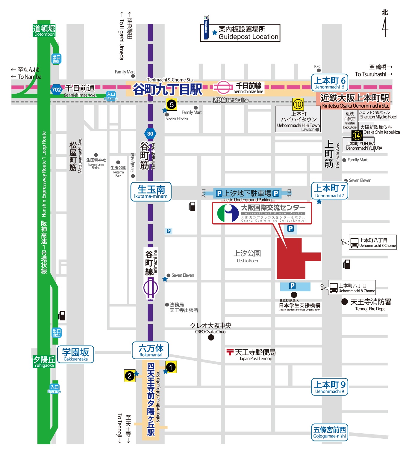 交通アクセス 地図