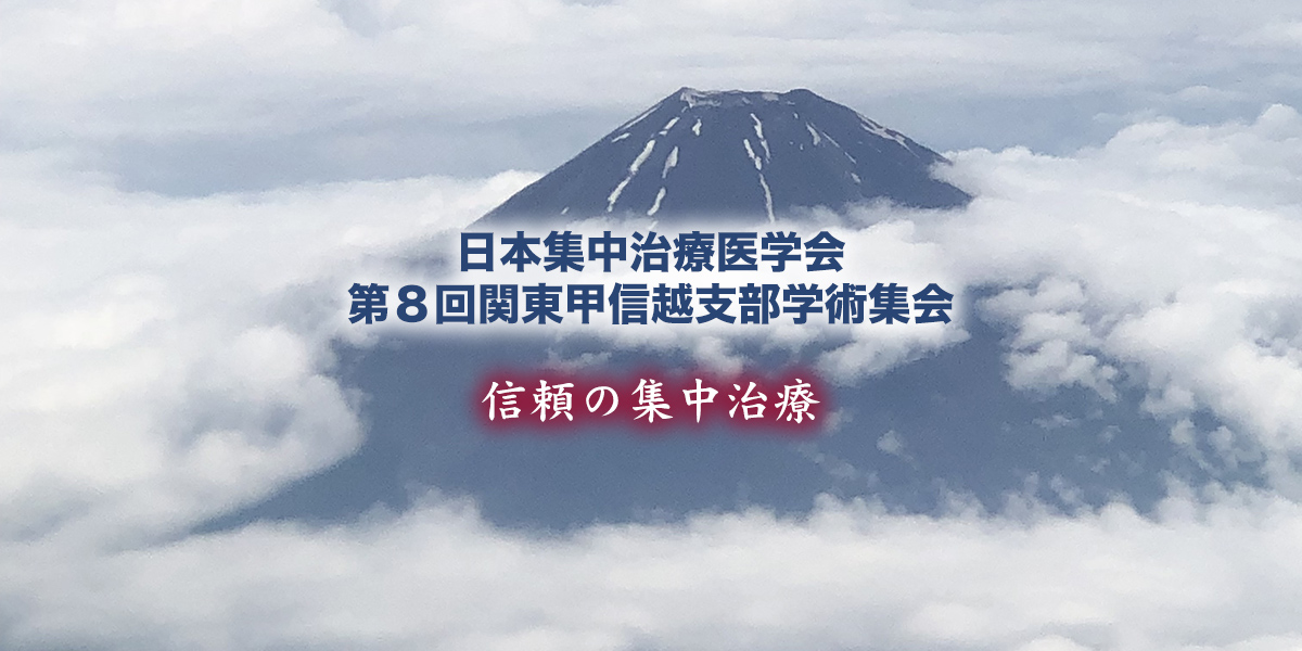 日本集中治療医学会第8回関東甲信越支部学術集会