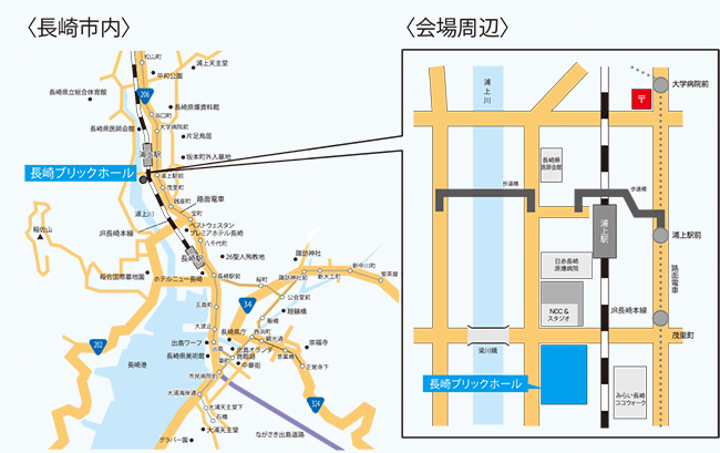 会場周辺MAP